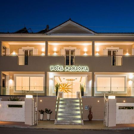 Macedonia Hotell Kalamákion Exteriör bild