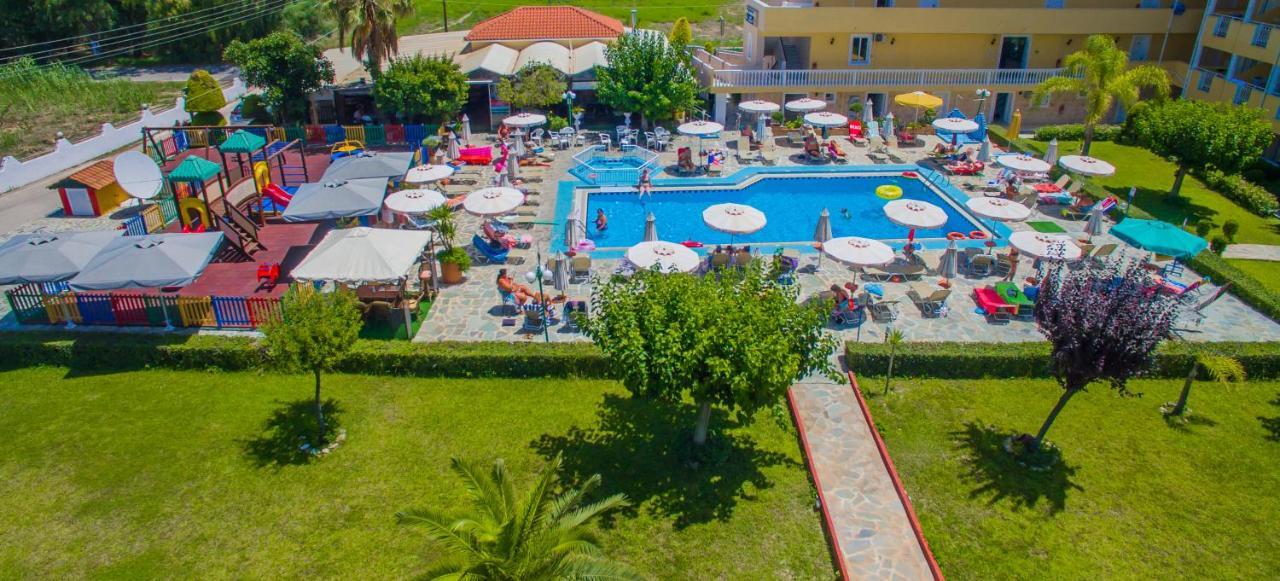 Macedonia Hotell Kalamákion Exteriör bild