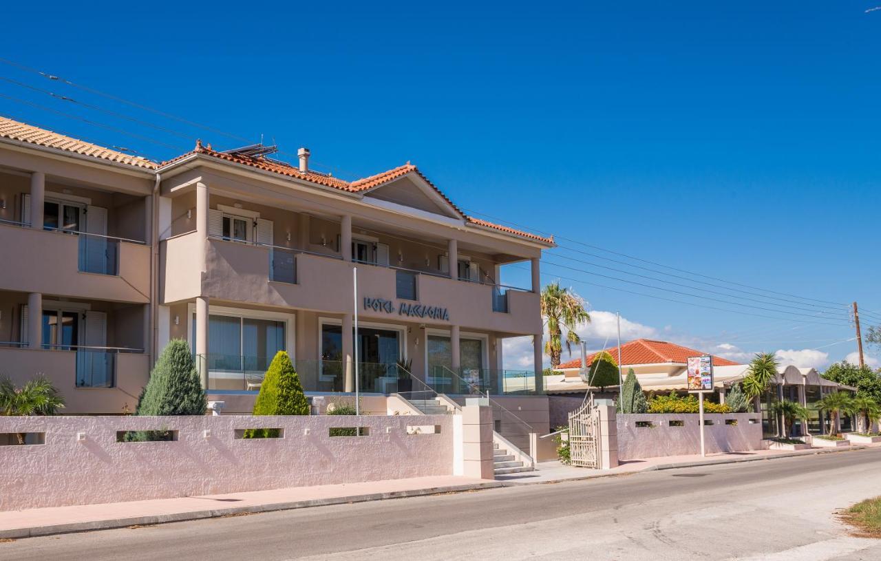 Macedonia Hotell Kalamákion Exteriör bild