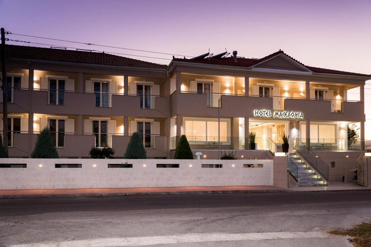 Macedonia Hotell Kalamákion Exteriör bild