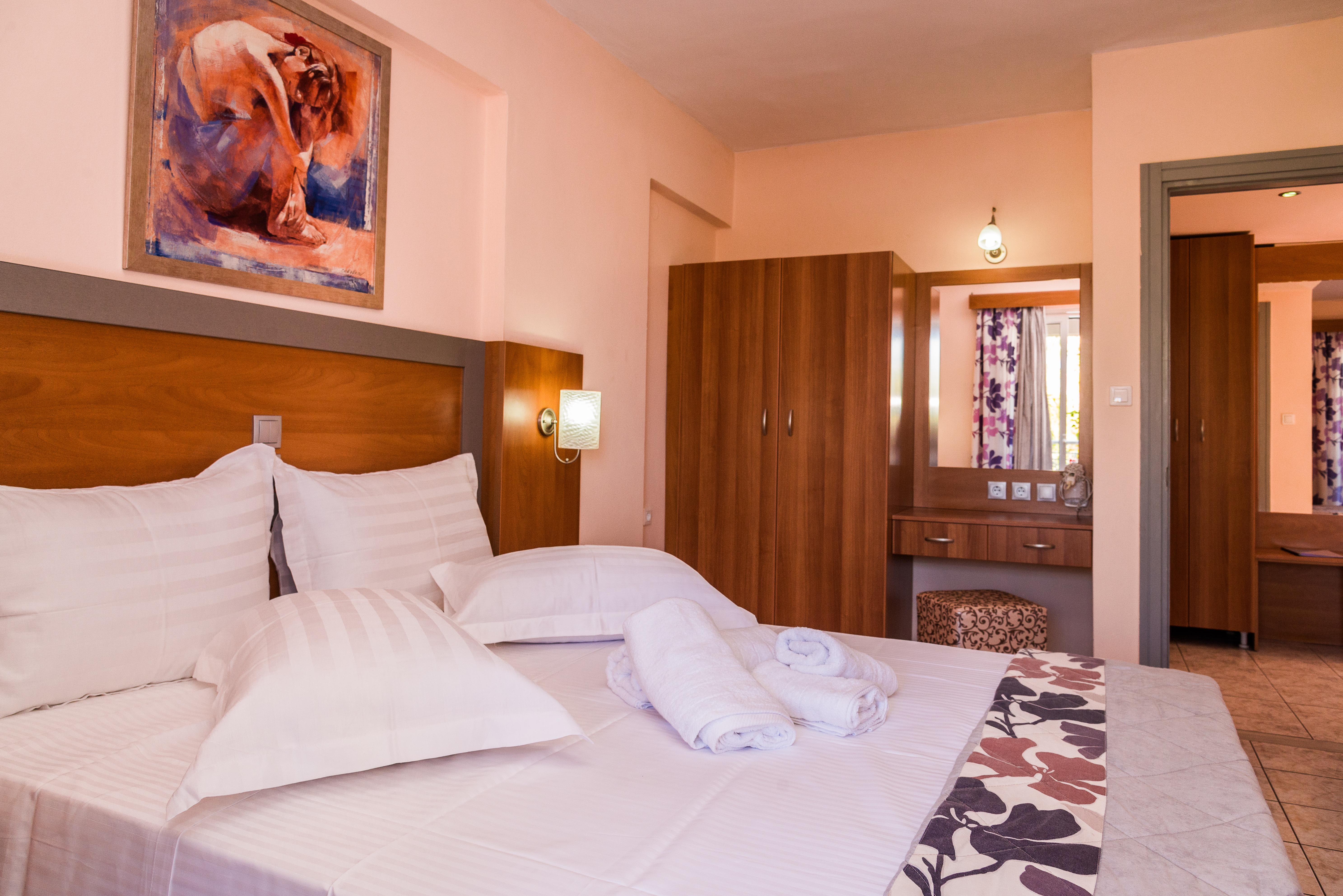 Macedonia Hotell Kalamákion Exteriör bild