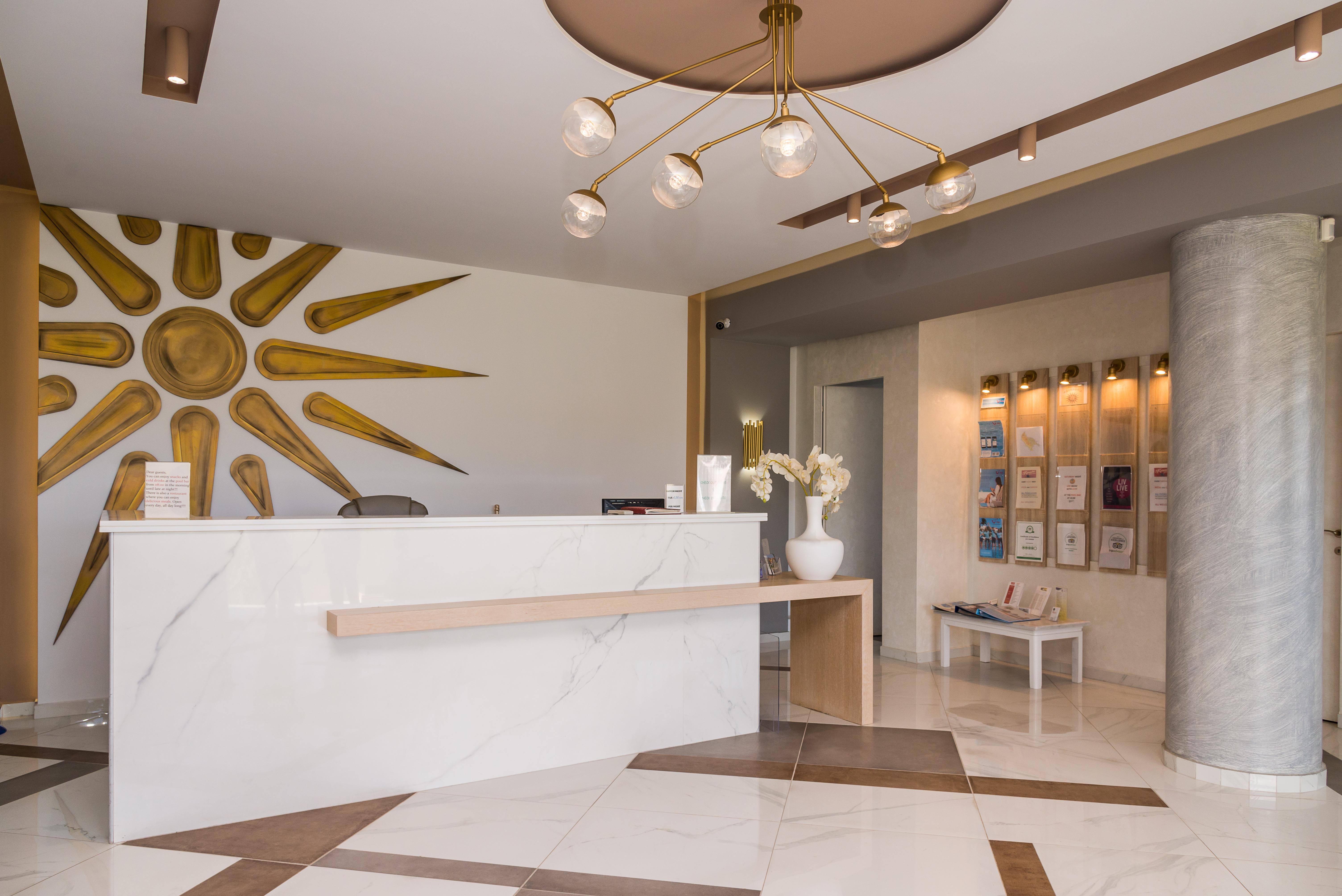 Macedonia Hotell Kalamákion Exteriör bild