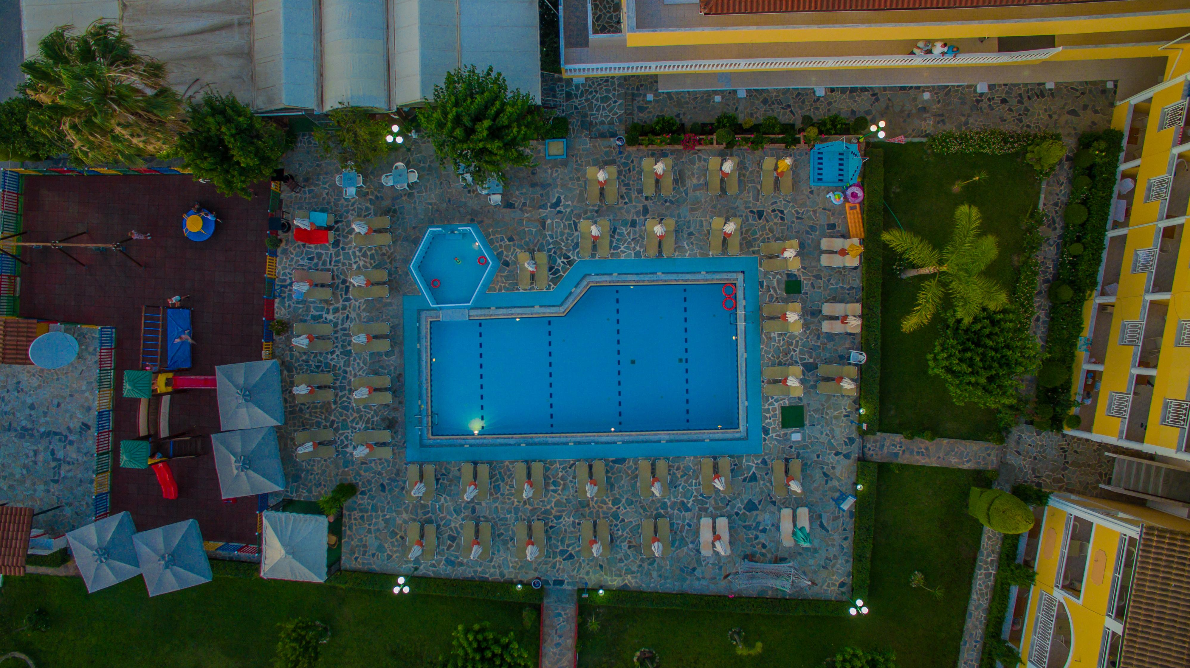 Macedonia Hotell Kalamákion Exteriör bild