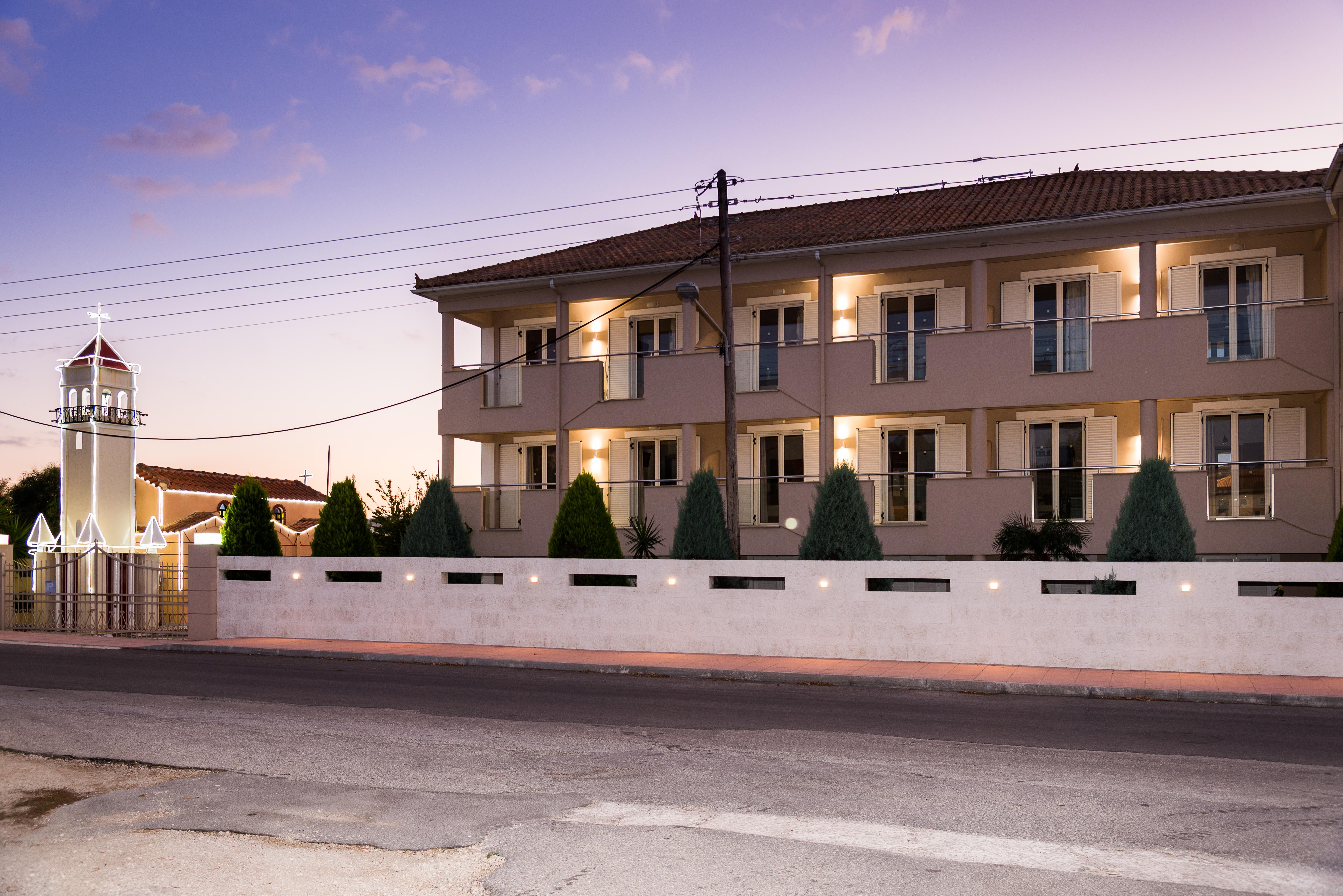 Macedonia Hotell Kalamákion Exteriör bild