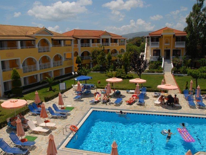 Macedonia Hotell Kalamákion Exteriör bild